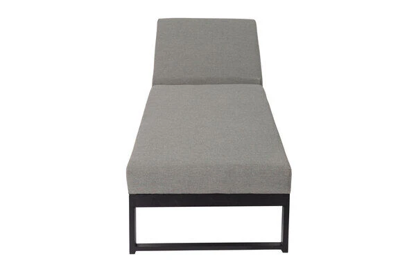 OUTFLEXX Allure Sonnenliege, Flanelle, Alu/Sunbrella, 211 X 74 X 44,5 Cm, Verstellbare Kopfstütze – Bild 16