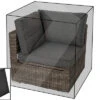 OUTFLEXX Premium Abdeckhaube, Für TheBox Eckelement 18362-1/-2, Schwarz, 85x85x68 Cm, Wasserbeständig