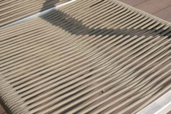 OUTFLEXX Stapelsessel, Grau, Edelstahl / Rope, 63x57x91 Cm – Bild 8