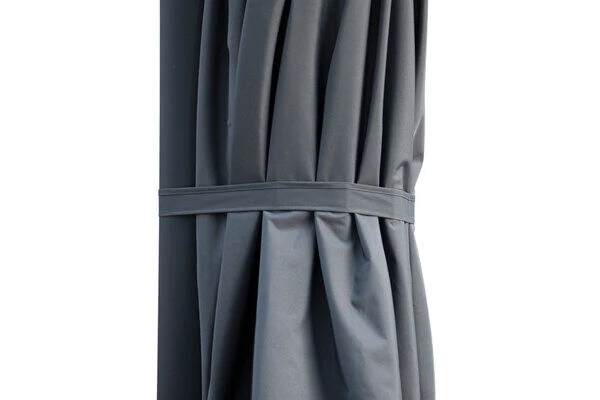 OUTFLEXX Ampelschirm, Anthrazit, Aluminium/Polyester, 300x400cm, Rechteckig – Bild 6