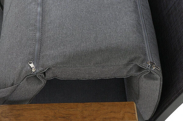 SIENA GARDEN Savona/Kingston Esstischgarnitur, Matt Graphit/grau/slate Look, Alu/Teak/Keramik/Texfabric, Tisch 220/340x108 Cm, 10 Stapelsessel – Bild 7