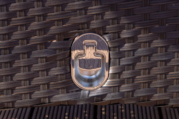 OUTFLEXX 2er Set Dining Sessel, Braun, Polyrattan, Je 55 X 65 X 112 Cm, Rücken Stufenlos Verstellbar – Bild 8