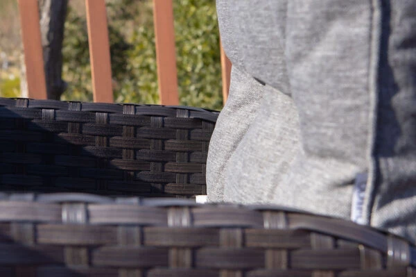 OUTFLEXX 2er Set Dining Sessel, Braun, Polyrattan, Je 55 X 65 X 112 Cm, Rücken Stufenlos Verstellbar – Bild 9