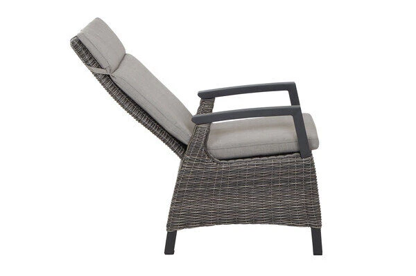 SIENA GARDEN Silva/Corido Dining Set, Anthrazit/grau, Alu/Gardino®-Geflecht/Keramik, 160 X 90cm, Inkl. 4 Diningsessel – Bild 14