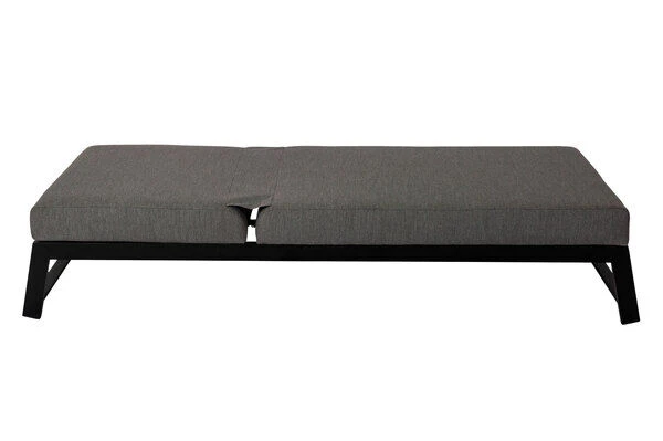 OUTFLEXX Allure Sonnenliege, Sooty, Alu/Sunbrella, 211 X 74 X 44,5 Cm, Verstellbare Kopfstütze – Bild 4