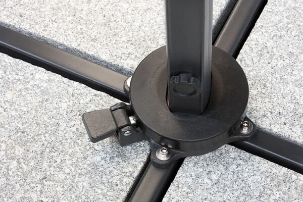 Schneider® SCHNEIDER Rhodos Ampelschirm, Anthrazit, Quadratisch, 300 X 300 Cm – Bild 4