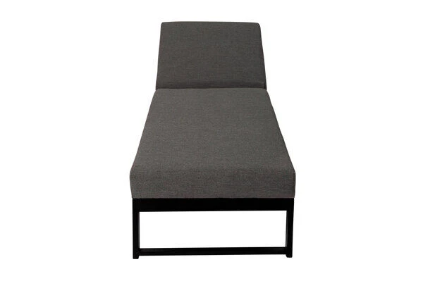 OUTFLEXX Allure Sonnenliege, Sooty, Alu/Sunbrella, 211 X 74 X 44,5 Cm, Verstellbare Kopfstütze – Bild 6