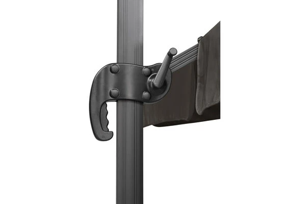 Schneider® SCHNEIDER Rhodos Ampelschirm, Anthrazit, Quadratisch, 300 X 300 Cm – Bild 6