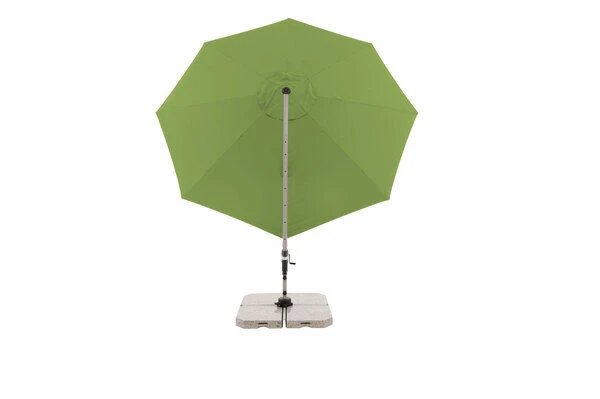 DOPPLER Active Pendelschirm, Fresh Green, Alu/Polyester, 370cmx210 Cm, Mit Kurbel, 360°-drehbar – Bild 7