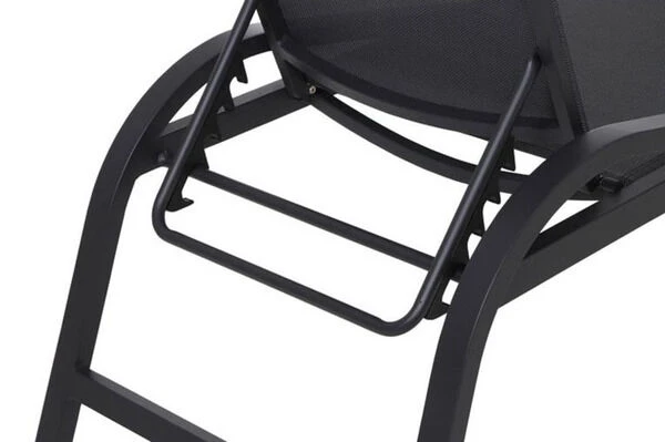 SIENA GARDEN Milos Stapelliege, Aluminium/Ranotex, 194x64 Cm – Bild 8